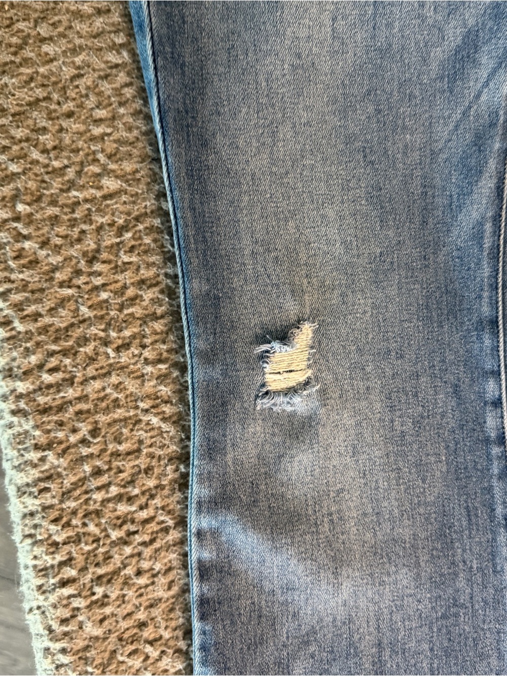KanCan Light Wash Distressed Flare Jeans - Picture 4 of 13